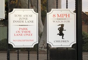 custom metal safety signs