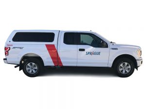 Truck Wraps SPRAGUE SIDE CUT client 300x225